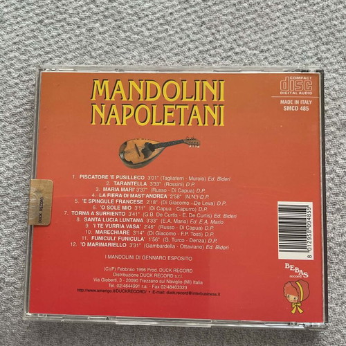 Mandolini Napoletani CD like new