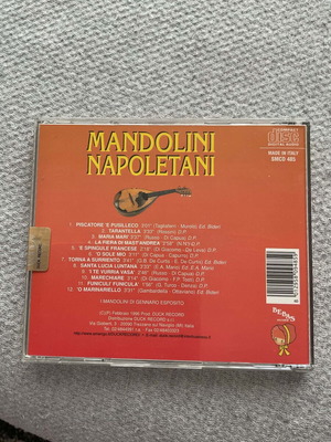 Mandolini Napoletani CD like new