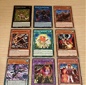 27 κάρτες Yu-Gi-Oh (original)