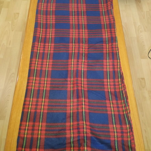 Fleece Blanket Plaid 220x200 like new