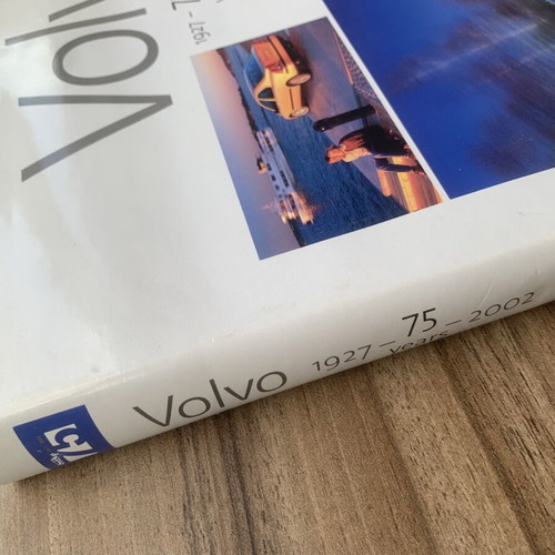 Volvo 75 Years 1927-2002 Hardcover Book like new, English