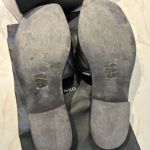 Pinko sandals with dust bag and box, black, size 40