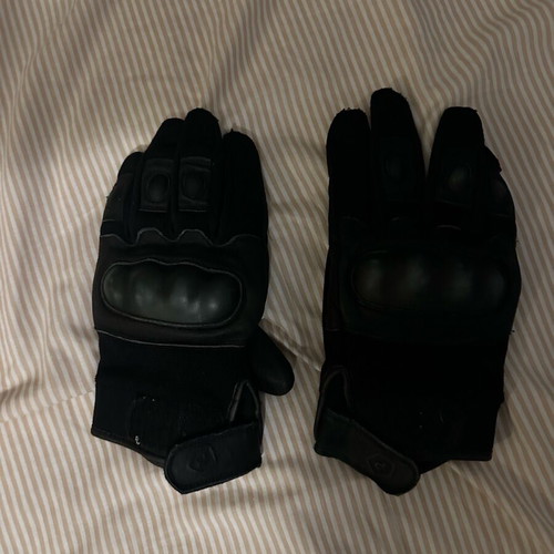 Motorcycle gloves bone protection new, one size