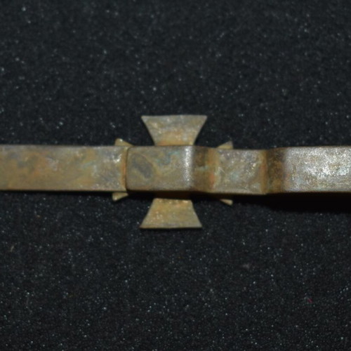 Tie clip with Iron Cross 1939-1945 used