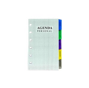 Ανταλλακτικά φύλλα πλήρες μικρό organizer agenda personal 8.5x12.5cm