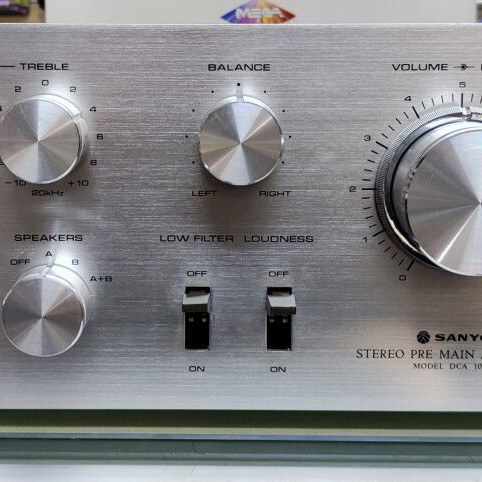 SANYO DCA-1001A amplifier used
