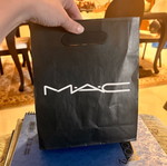Paper gift bag MAC like new