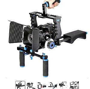 Professional DSLR Rig Shoulder Video Camera Stabilizer - Σταθεροποιητής κάμερας DSLR & Βίντεο
