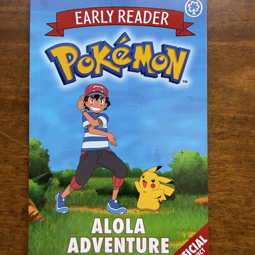 Pokemon Early Reader Alola Adventure book like new, English