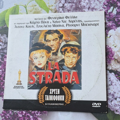 La Strada DVD like new, dramatic movie with subtitles