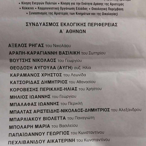 2007 Parliamentary Election Ballots like new, pack of 21