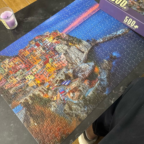Puzzle 500 pieces like new