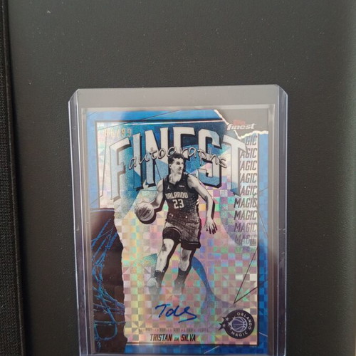 Topps Finest Tristan Da Silva Auto card like new