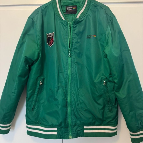 Vintage Benetton Formula 1 jacket green, like new, size XL