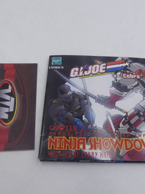 GI Joe vs Cobra Chapter 2 Snake Eyes Storm Shadow Mini Comic used
