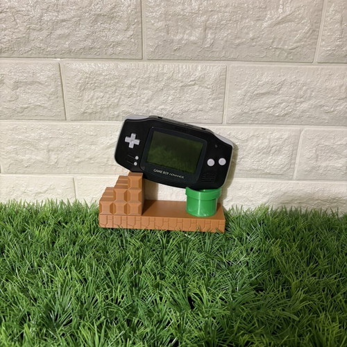Nintendo Game Boy Advance Super Mario 3D printed stand