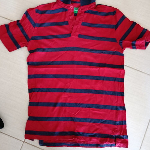United Colors of Benetton men's polo shirts used, pack of 4, size M