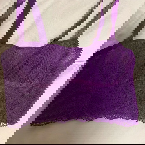 Bralette Hunkemöller σαν καινούργιο, μωβ