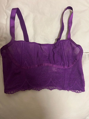 Bralette Hunkemöller like new, purple