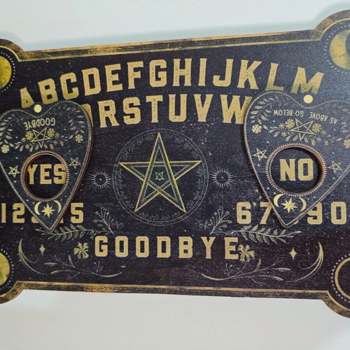 Vintage Ouija Board and Prediction Board like new with complete accessory set
