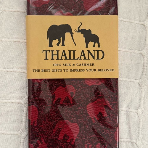 Silk scarf 100% silk from Thailand new