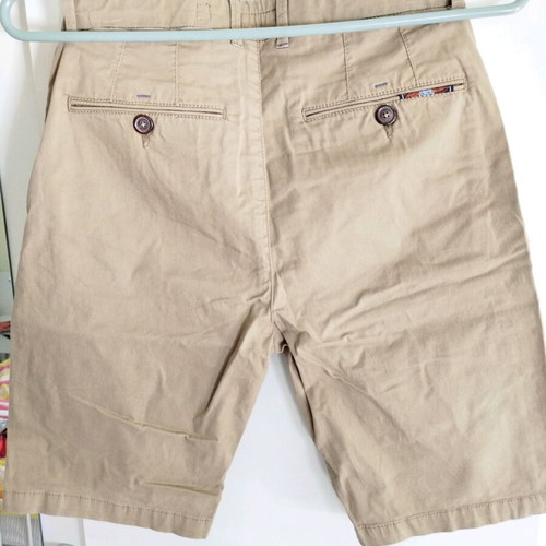 Funky Buddha boys' bermuda shorts like new, beige, size 164 cm, age 14