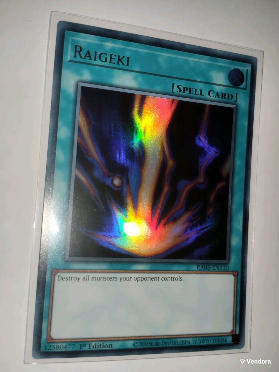 Raigeki Yu-Gi-Oh! card near mint, Ultra -  1,99 - Vendora.cy