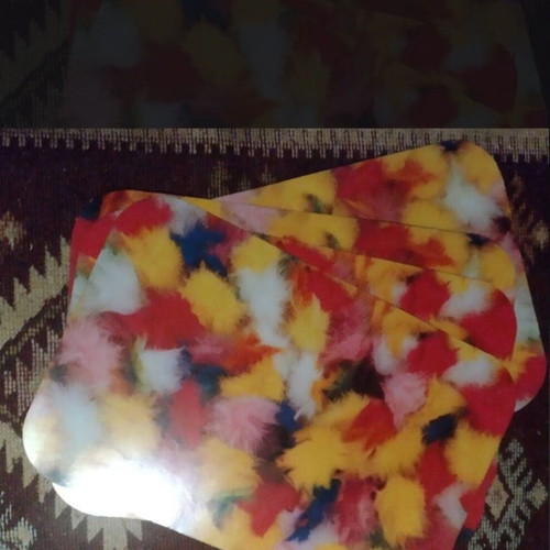 Eliasson colorful placemats set of 2, like new