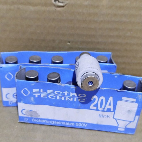 Fuse Links Large D gG-gl 20A pack of 10 new