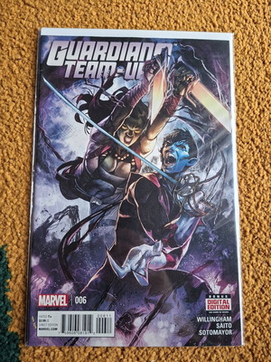 Marvel Comics Guardians Team-Up Issue 6 like new