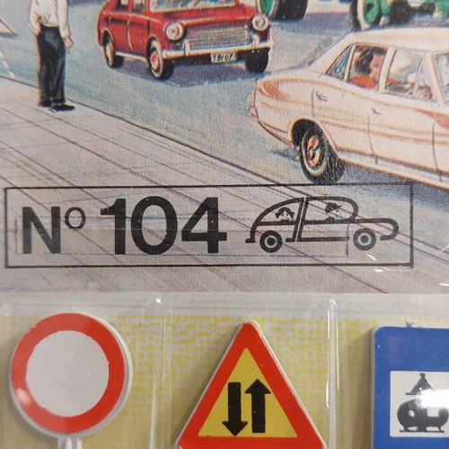 Joy Toy 104 car set new, pack of 12 cards