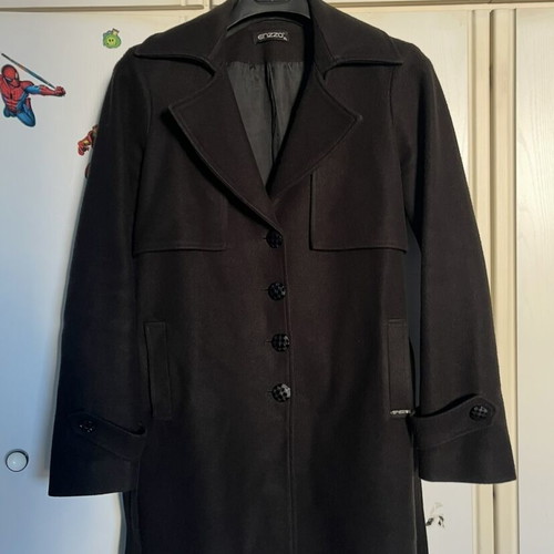 Enzzo black women's coat like new, size XL