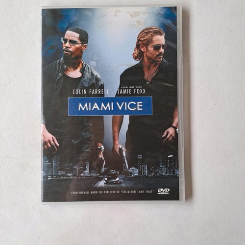 Miami Vice DVD used with subtitles