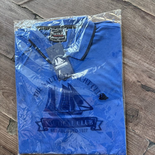 T-shirt new, blue, size XL