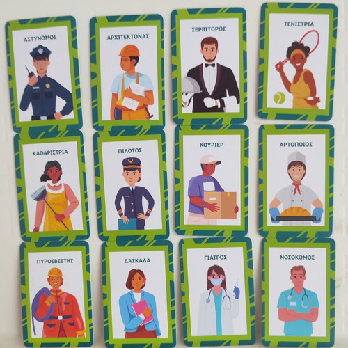 Memory Game Professions new, 48 cards