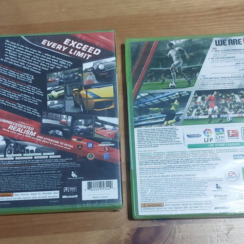 Xbox 360 2 games new and sealed