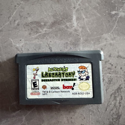 Dexter's Laboratory Deesaster Strikes Nintendo Gameboy Advance game like new