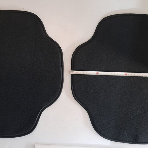 Car Floor Mats Universal Carpet Black Set of 4 New