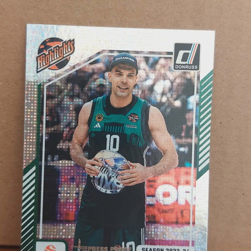 Donruss Prizm Euroleague Kostas Sloukas 25th Anniversary card pack 2024-25 new