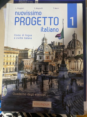 Progetto Italiano 1 used exercise book