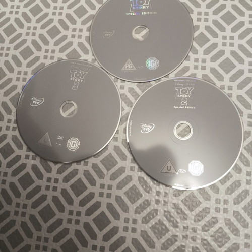 Toy Story 1-2-3 DVD like new, no original case, no dubbing