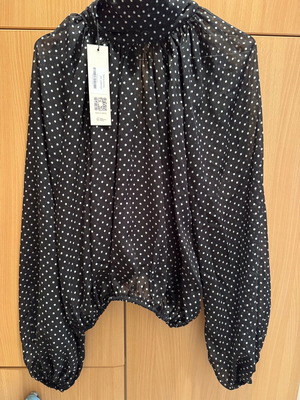 Πουά πουκαμίσα Vassia Kostara καινούργια, μέγεθος s/m