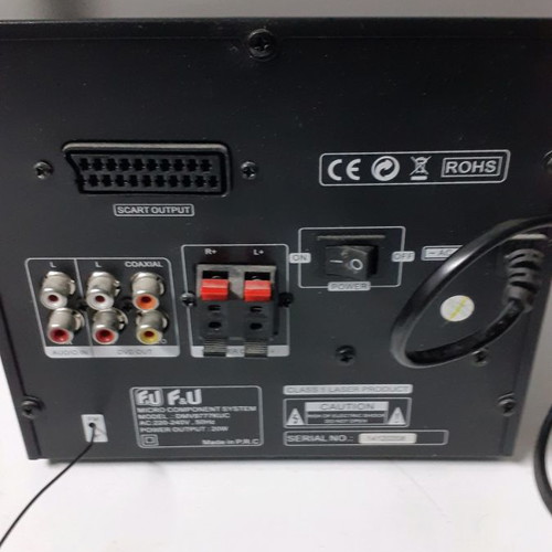 Στερεοφωνικό σύστημα μεταχειρισμένο 22x17x14 εκ.