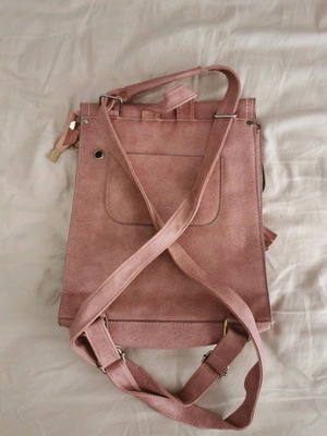 Τσάντα πλάτης backpack ροζ σαν καινούργια