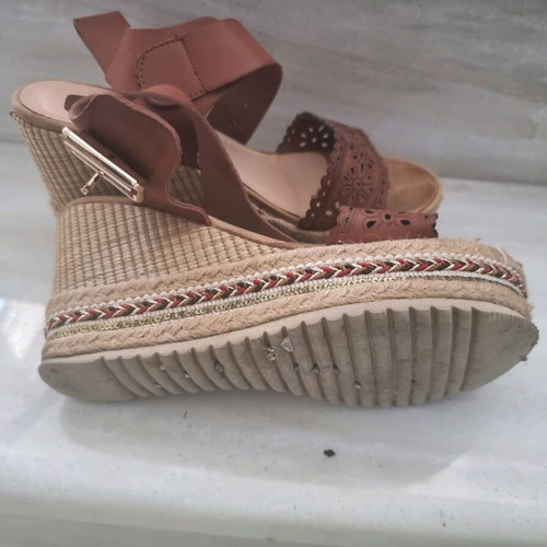 Women's platforms used, size 38