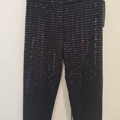 Black Leggings with Sequins Created by K new with tag