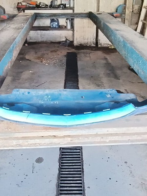 Opel Corsa D OPC lower bumper part used with repair and painting option