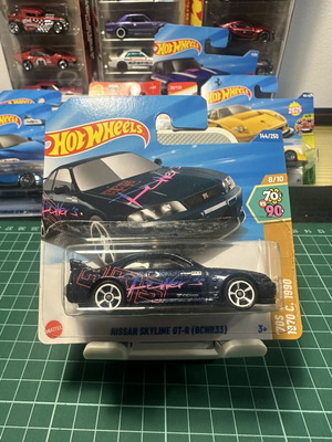 Hotwheels Nissan Skyline GT-R R33 like new