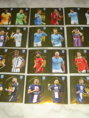 Αυτοκόλλητα Panini FIFA 365 2023 Golden Team καινούργια, πακέτο 12