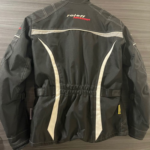 Motorcycle jacket used, size small, with removable thermal lining